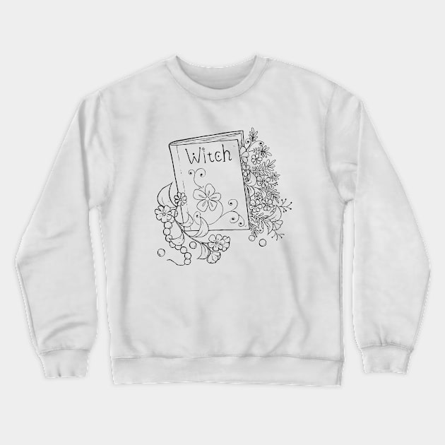 Magic Book Crewneck Sweatshirt by Mihi